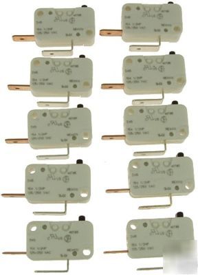 Lot of 10 cherry D45 microswitch micro switch 15A #263