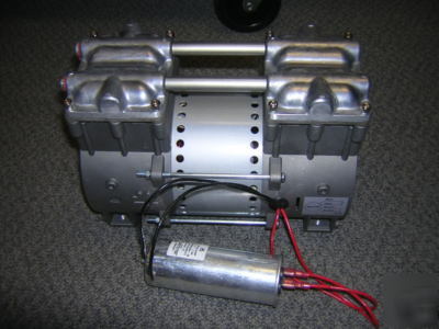 Merits A182 rocking piston compressor/vacuum pump, 115V