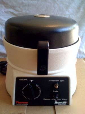 Micro mb microhematocrit centrifuge with rotor