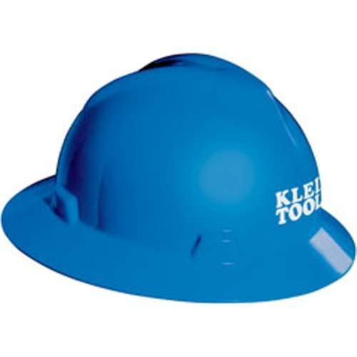 New klien 60036 v-gard hard hat w/lineman logo,blue * *