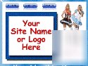 Social network or dating site free splash page adsense