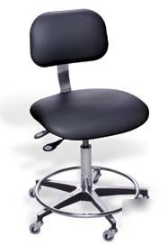 Bio fit ergonomic chairs with chrome-plated finish