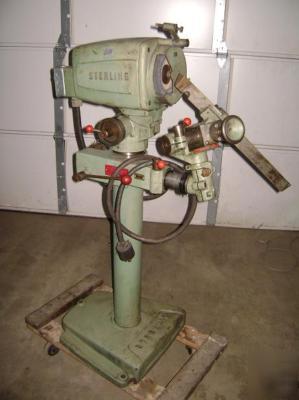 Sterling dv 5899 large drill grinder machine w/ manual
