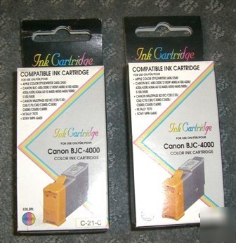 New ink cartridge bjc-4000 compatible sealed unopened