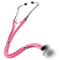 New ~ sprague 5-in-1 stethoscope ~ hot pink ~ m 122