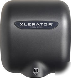 New xlerator automatic xl-gr hand dryer graphite cover 