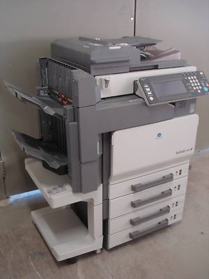 Konica minolta bizhub C352 copier w/fax, print & scan 