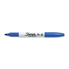 Sharpie permanent marker, fine point, blue, sold as 1 e