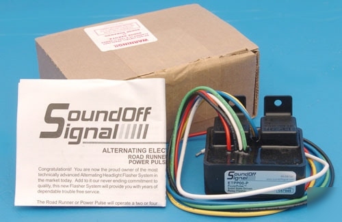Soundoff ETPP00-p power pulse headlight light flasher
