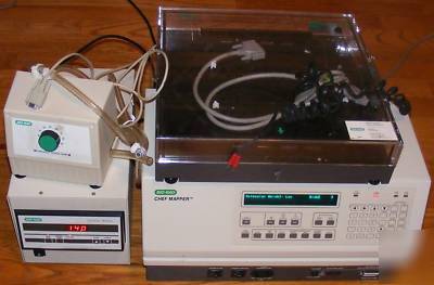 Bio rad chef mapper with electrophoresis cell and pump