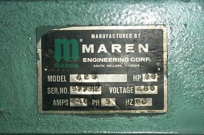 Maren model 423 horizontal baler