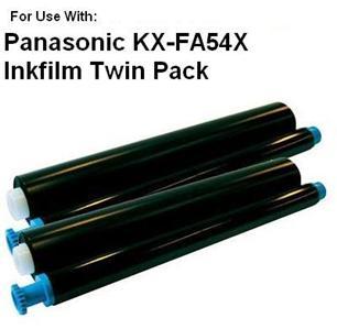 Panasonic kx-FA54X fax ink film - twin pack (2 rolls)