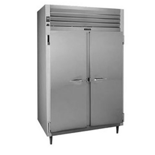 Traulsen G20011 reach-in refrigerator, 2 stainless stee