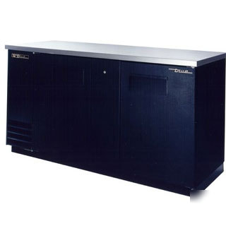 True tbb-3 back bar cooler, 2 doors, 4 shelves, 69
