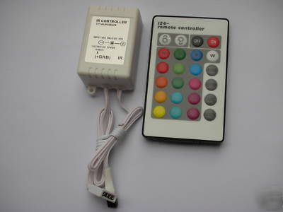50,12V remote control for 5050 smd 30CM rgb flash light