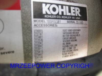 180 kw kohler diesel generator great condition