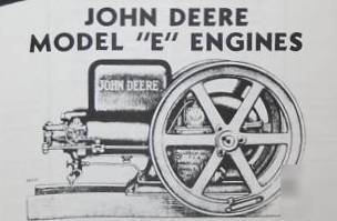 3 hp john deere hit and miss e stationary engine 1930