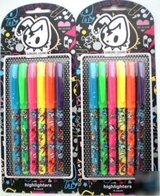 New simone legno for target highlighter markers 2 sets 