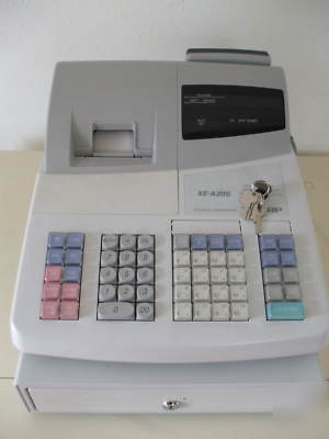  sharp xe-A20S electronic cash register