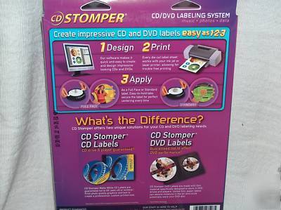 Avery cd stomper complete labeling kit 98107 free shipp