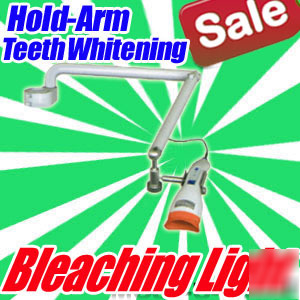 Dental teeth whitening accelerator bleaching arm hold