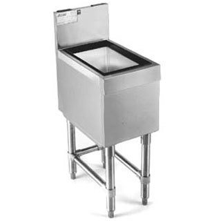 Eagle B12IC-19 underbar ice chest, stainless steel, 19