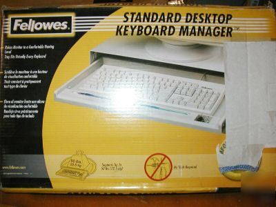 Fellowes 93820 standard desktop keyboard manager