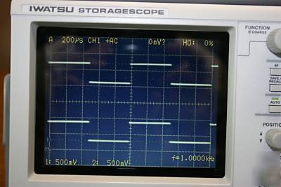 Iwatsu ts-8500 lecroy LA354 500 mhz oscilloscope 354