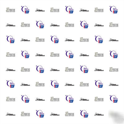 Custom step and repeat banner (8' x 10')
