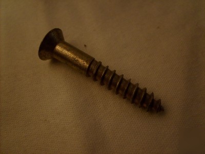 Lot of 900 steel wood screws 1-1/4