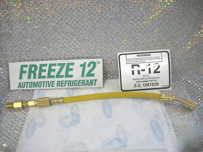 Freeze 12 to R12 hose or R134A to R12 or R12 extension