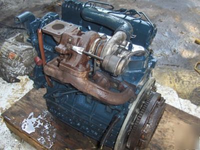 Kubota V2003 turbo diesel engine motor bobcat 60HP