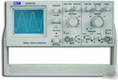 New 1 cq 5010A economical oscilloscope 10MHZ, 5MV/div