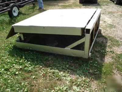 Commercial loading ramp loading access ramp, used