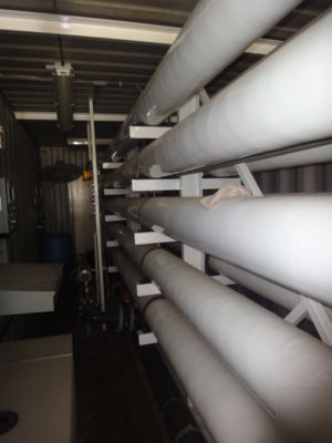 Water purification plant reverse osmosis desalination