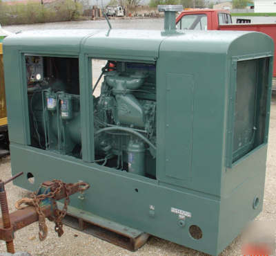 45 kw detroit diesel 453 engine generator reconditioned