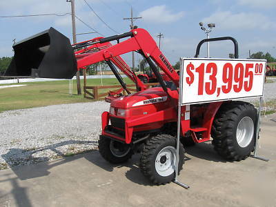 2010 mahindra package 2816 4WD w/ front loader ML106