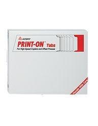 Avery dividers print-on 5 tabs 3 hole punched 20406