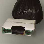 Flexsol xtra heavy blk flatpack can liner 55GAL |1 cs|