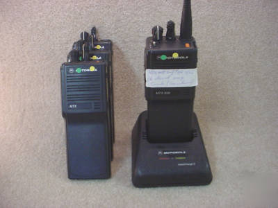 MTX838 800 mhz pp trunked type ii/iii portable radios