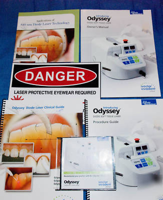 Odyssey diode soft tissue laser - used only 3 times 