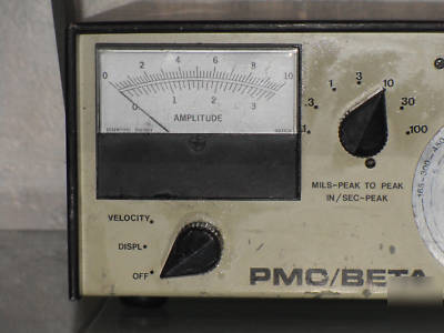 Pmc/beta pmc 208 vibration analyzer model 208LF *sale*