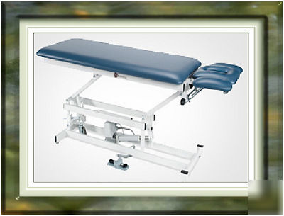 Chiropractic elevating treatment table by armedica