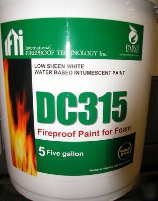 DC315 fire proof paint for spray foam insulation