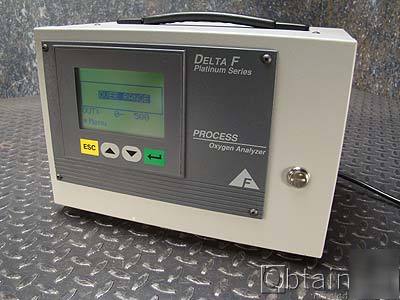 Delta f platinum series process oxygen analyzer 500PPM