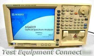 Ando / yokogawa AQ6319 optical spectrum analyzer w/ cal