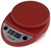 Warm red escali primo multifunctional scale