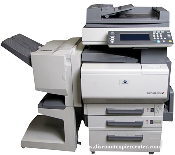Konica minolta C350 color copier,print,scan 31K copy