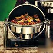 Bon chef olympia dripless round chafer dish |11001D