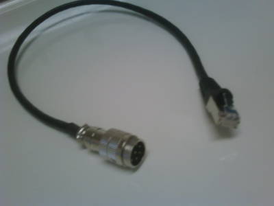 Opc-589 8 pin to modular plug for icom rigs